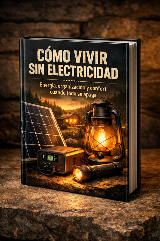 Como vivir sin electricidad